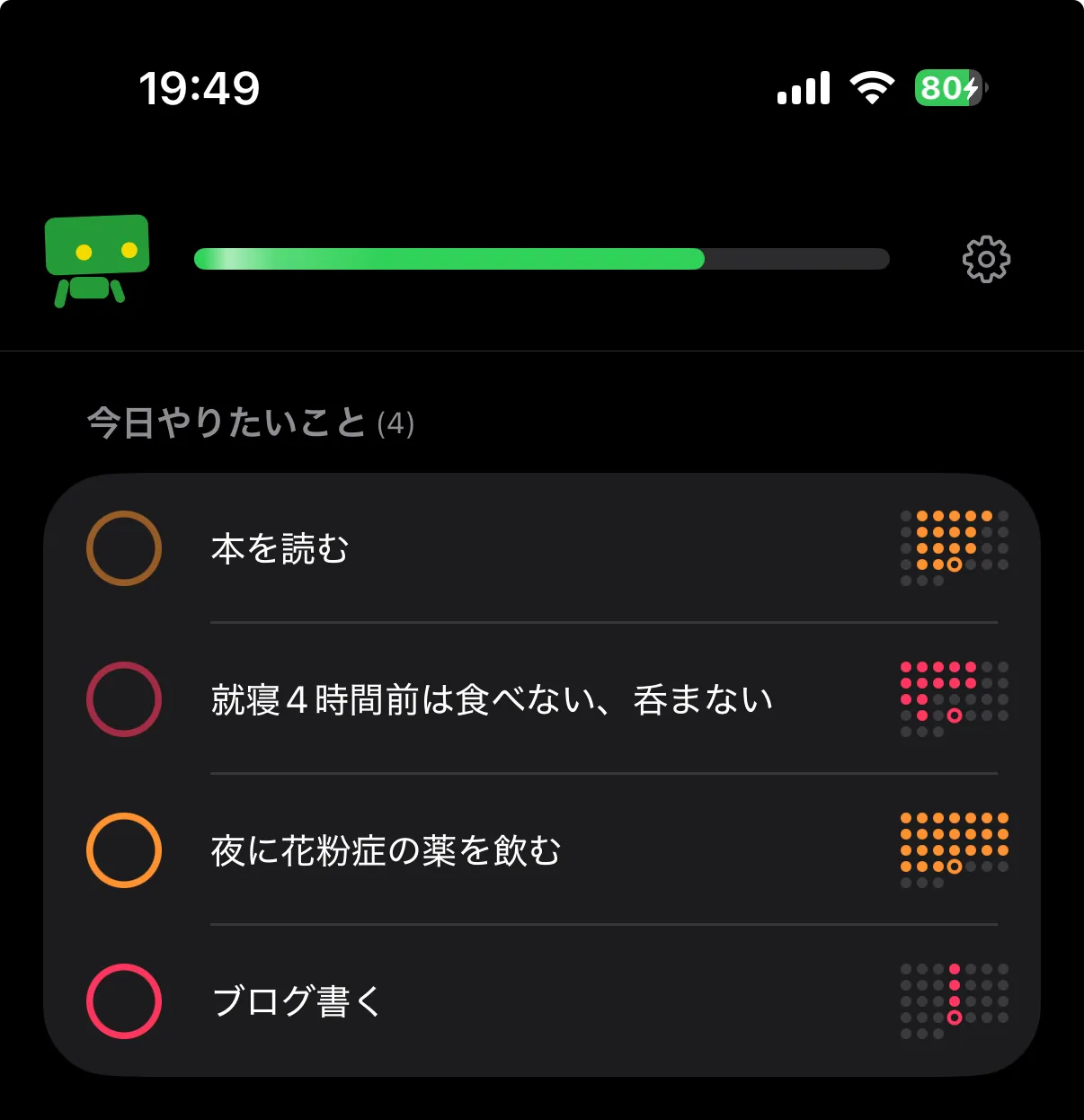 今はこういう感じに落ち着きました